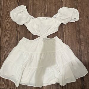 Altar'd State Elegant White Dress